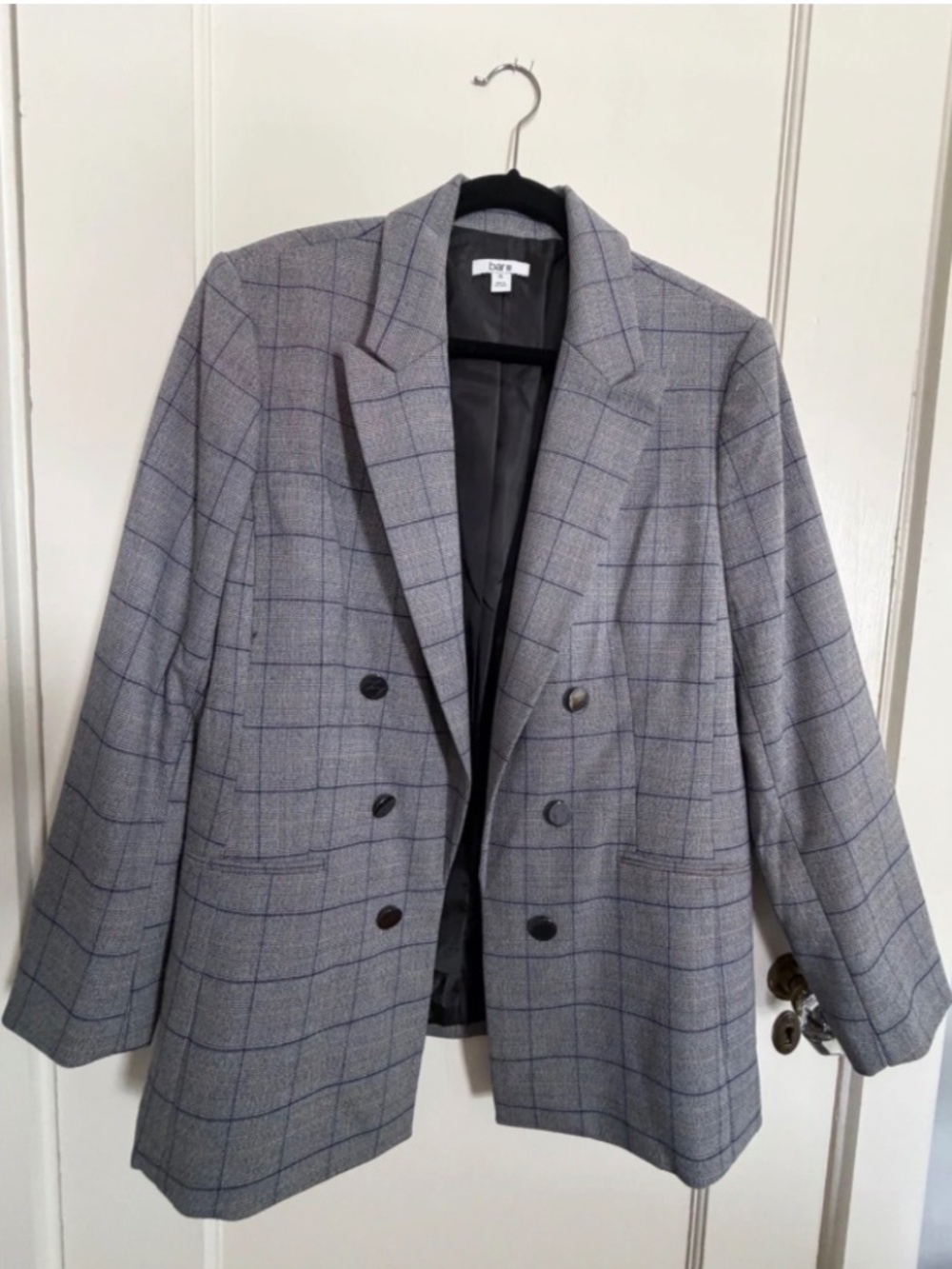 Bar III grey blazer, size XL